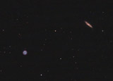 Eulennebel & Galaxie M108