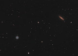 Eulennebel & Galaxie M108